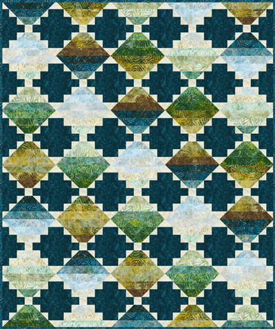 Complimentary Download for Pyramid Crossing by Jody Leonardo for RK for Robert Kaufman