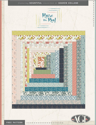 Complimentary Download for Raise the Roof by Sharon Holland for Art Gallery Fabrics