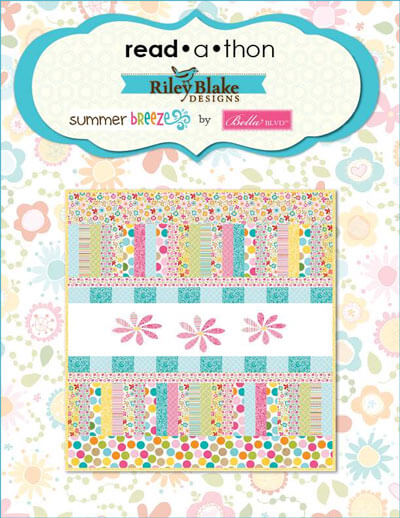 Read*a*thon quilt pattern by Bella Blvd