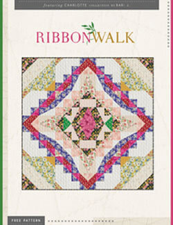 Complimentary Download for Ribbonwalk by AGF Studio for Art Gallery Fabrics