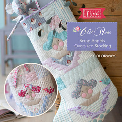 Complimentary Download for Scrap Angel Stockings by Tilda Fabrics