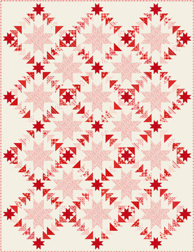 Star Blast Free Pattern: Robert Kaufman Fabric Company