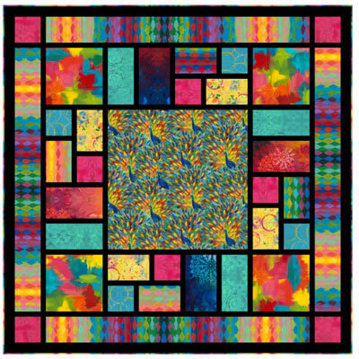 Showcase quilt pattern by Sue Penn