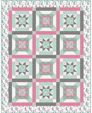 Complimentary Pattern, Powdery Days, from Free Spirit Fabrics