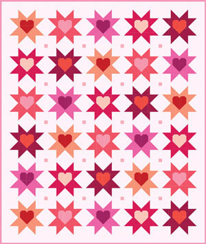 Complimentary Download for Stars and Hearts by Elise Lea for RK for Robert Kaufman