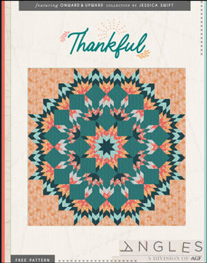 Complimentary Pattern for Thankful quilt pattern from Art Gallery Fabrics