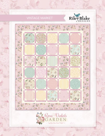 Vintage Market quilt pattern by Carrie Nelson