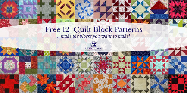 A Bright Corner: Framed Squares Free Quilt Pattern