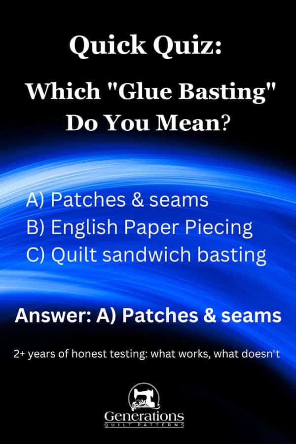 Learn the ins and outs of glue basting. Is it right for you? Learn the ins and outs of glue basting. Is it right for you?