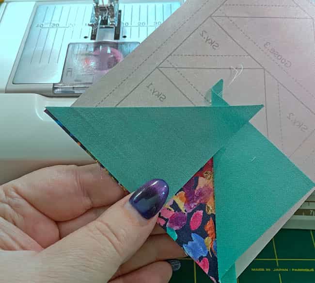 Position Sky.2 RST with the other short side of Goose.1 Position Sky.2 RST with the other short side of Goose.1