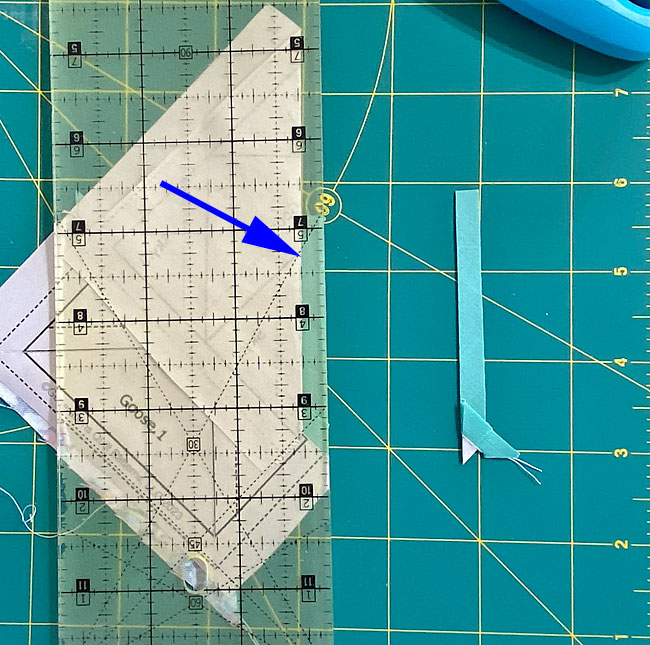 Trim away the excess from the Sky-1s leaving a 1/4" SA Trim away the excess from the Sky-1s leaving a 1/4" SA