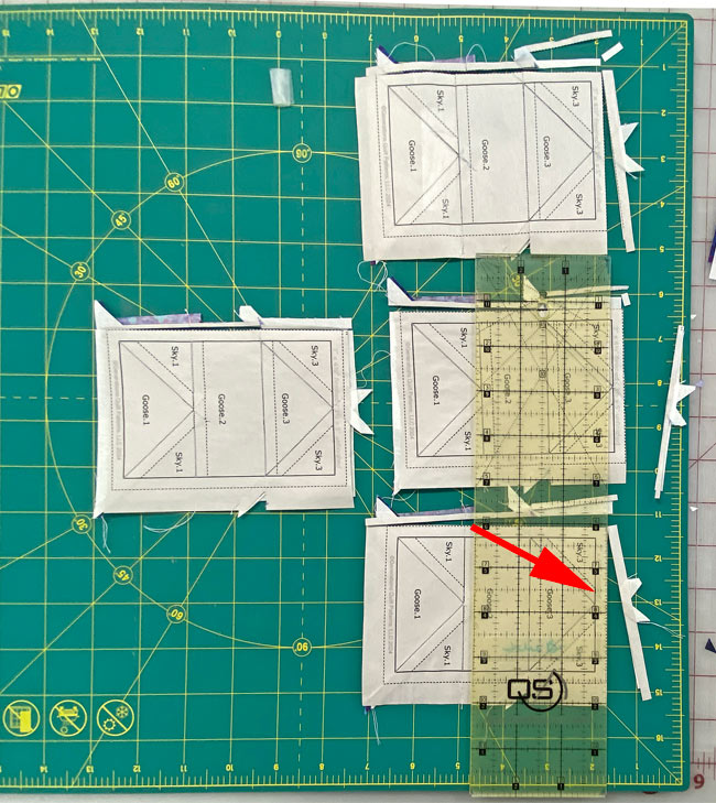 Trim the FG Chevrons to the perfect size Trim the FG Chevrons to the perfect size