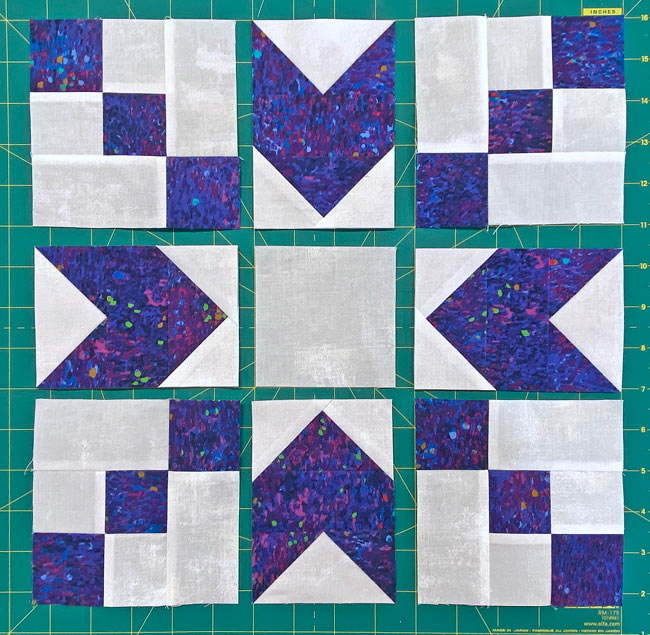 Arrange the units into the Good Cheer design Arrange the units into the Good Cheer design