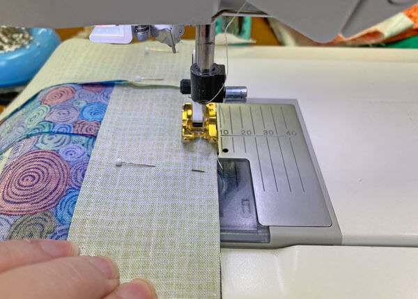 Stitching the last log in our block