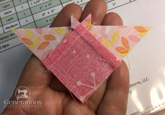 Don't forget to trim away those dogs ears with a scissor. Don't forget to trim away those dogs ears with a scissor.