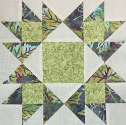 Honeymoon quilt block