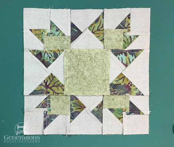 Honeymoon block from the back