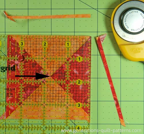 How to make an hourglass quilt block —Sugar Stitches Quilt Co
