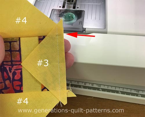 Adding a #3 HST to a corner Adding a #3 HST to a corner