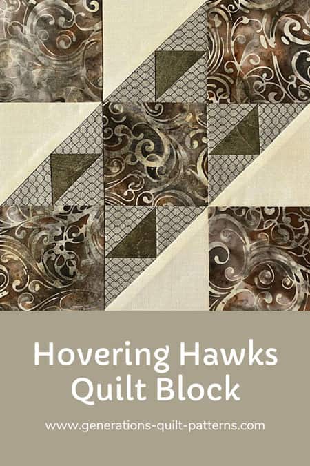 Pin this Hovering Hawks quilt block tutorial  Pin this Hovering Hawks quilt block tutorial