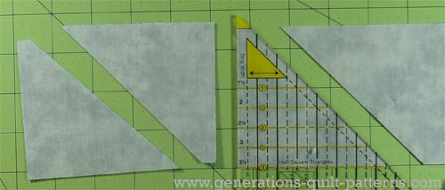 Continue cutting until you have as many pairs as you need Continue cutting until you have as many pairs as you need