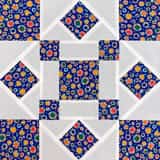 Click here for the Hull's Victory quilt block tutorial in 5 sizes