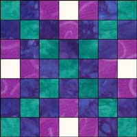 Irish Chain Quilt Block 1 Irish Chain quilt Block 1