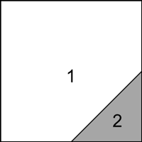 Make 4 of this simple square with a folded or connector corner Make 4 of this simple square with a folded or connector corner