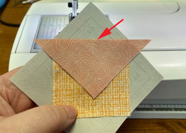 Align the bias edges of Center.1 and C.2 Align the bias edges of Center.1 and C.2