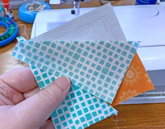 Position the second Corner patch Position the second Corner patch