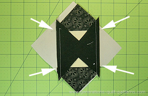 Trim away the dog ears Trim away the dog ears