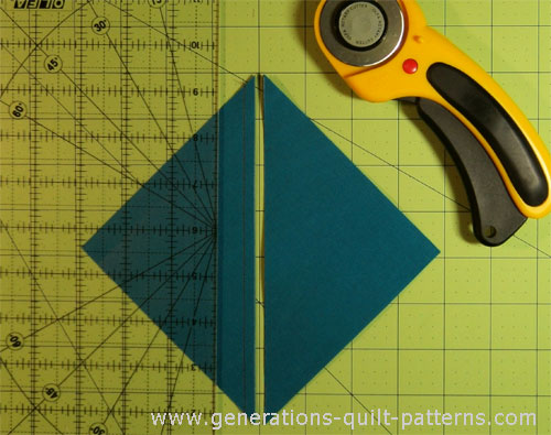 Cut apart on the drawn line