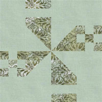 Lady of the White House quilt block tutorial