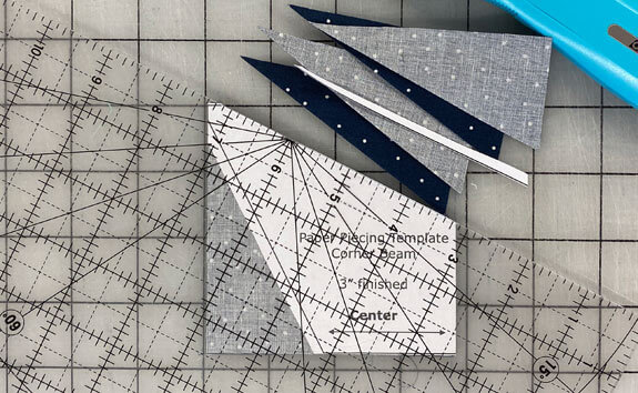 Subcutting four 'Beams' with the template Subcutting four 'Beams' with the template