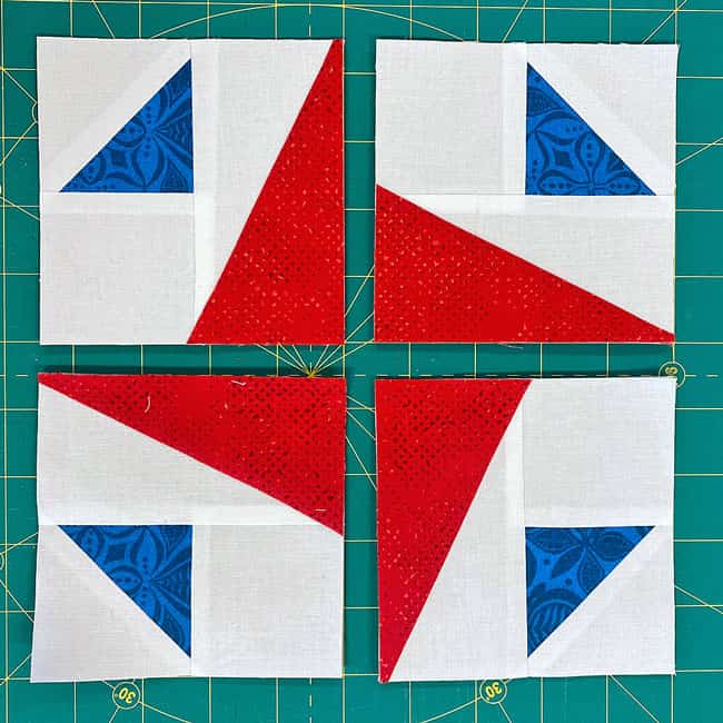 Four units arranged in the Liberty Star design Four units arranged in the Liberty Star design