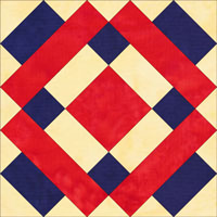 Lincoln quilt block