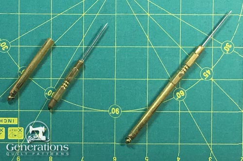 Brass sewing stiletto
