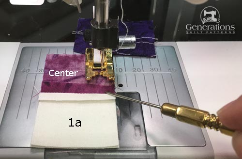 Add 1b to the Center/1a