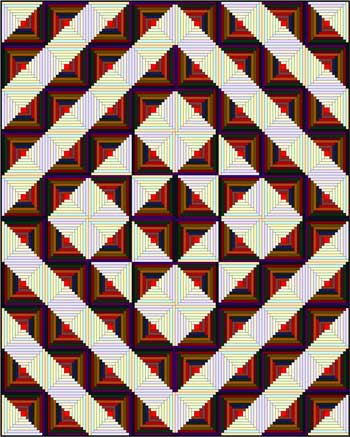 Log Cabin Quilt Designs - GENERATIONS Quilt Patterns, Your 24/7