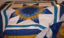 Queen Size Lone Star Quilt <br />(click the thumbnails below for larger images.)<br /> 