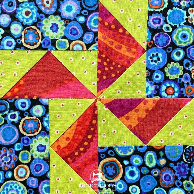 The Louisiana quilt block tutorial begins here