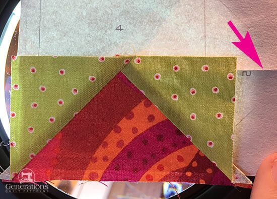 After trimming the #2/#3 SA