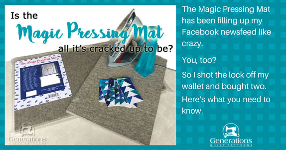 How to Use a Wool Pressing Mat Review - Easy Sewing For Beginners