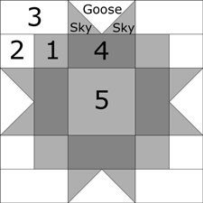 Maple Leaf patchwork design