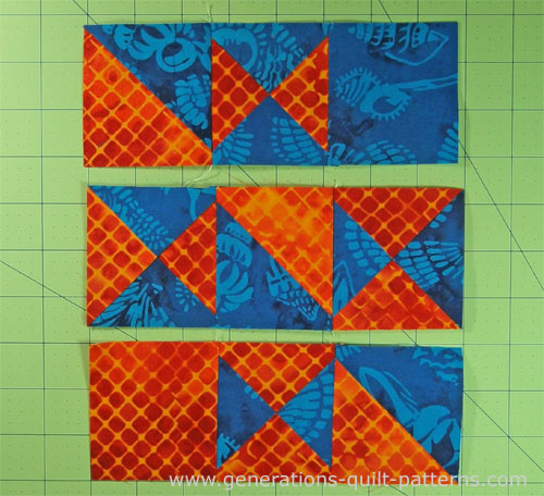 Massachusetts Quilt Block Sewing Pattern & Clear Plastic Template 