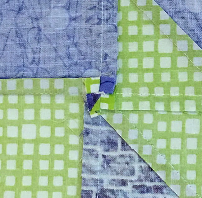 A closeup of the center SA which forms a pinwheel A closeup of the center SA which forms a pinwheel
