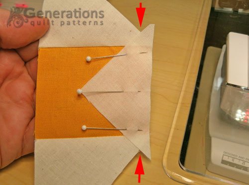 Add a corner triangle Add a corner triangle