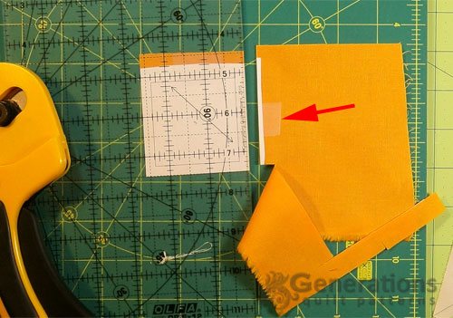 Cut another side of the patch