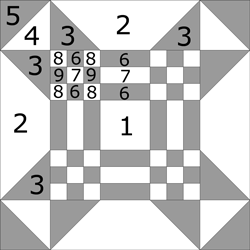 New Mexico patchwork design