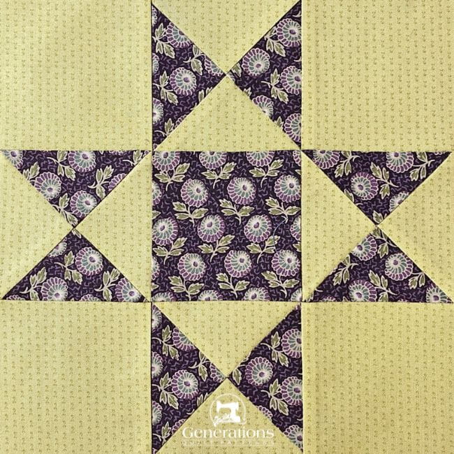 The Ohio Star quilt block tutorial starts here